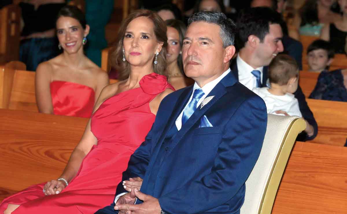 Papás de la novia. Ana Lucía García de Cantú y Francisco Javier Cantú / Fotos: Omar Valdez