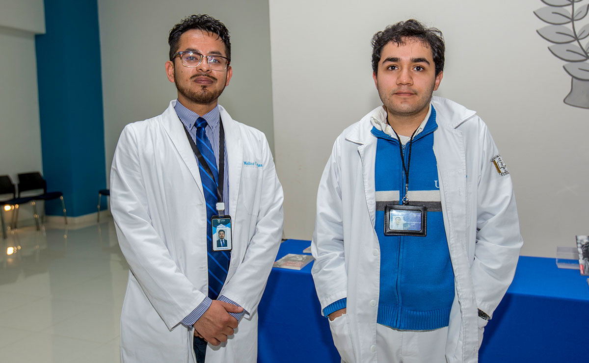 Arturo Lagunés e Ian Ramírez