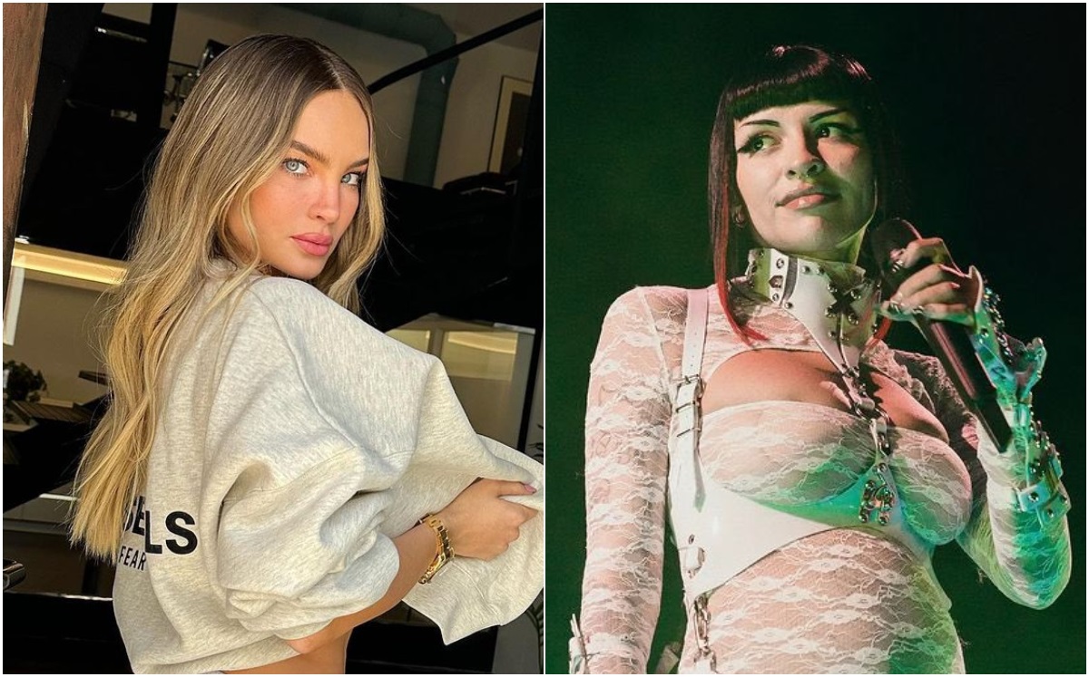 Belinda reacciona al embarazo de Cazzu con Nodal con irónico VIDEO (Foto: Twitter/Instagram)