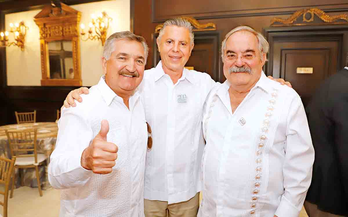 Pedro Sors, Jesús Nader y José Manuel Argüello / Foto: José Chang