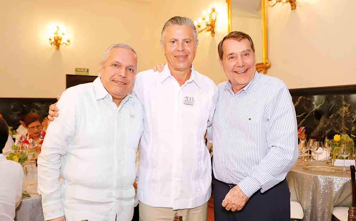 Gustavo Torres, Jesús Nader y Fernando Azcárraga / Foto: José Chang