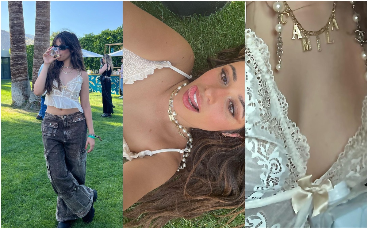 Camila Cabello y cómo llevar un microbikini al estilo de Kim Kardashian (Foto: Instagram)