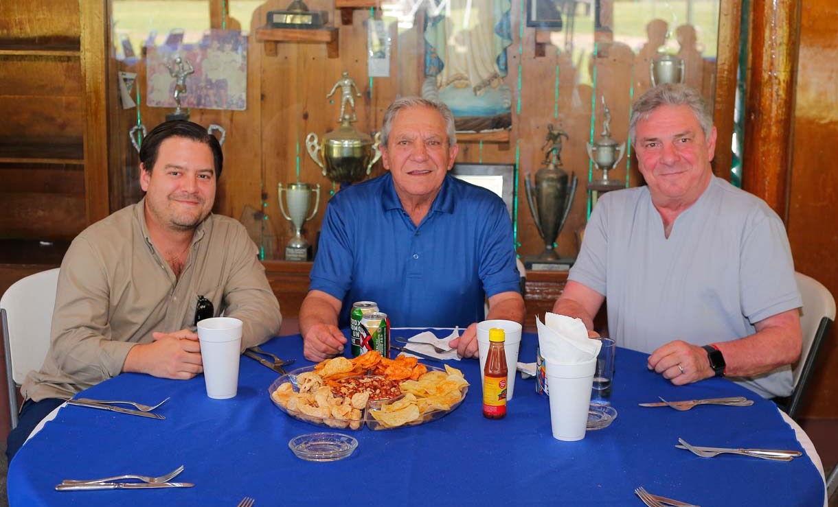 Carlos Blomeier, Joe Hinojosa y Gustavo Sada