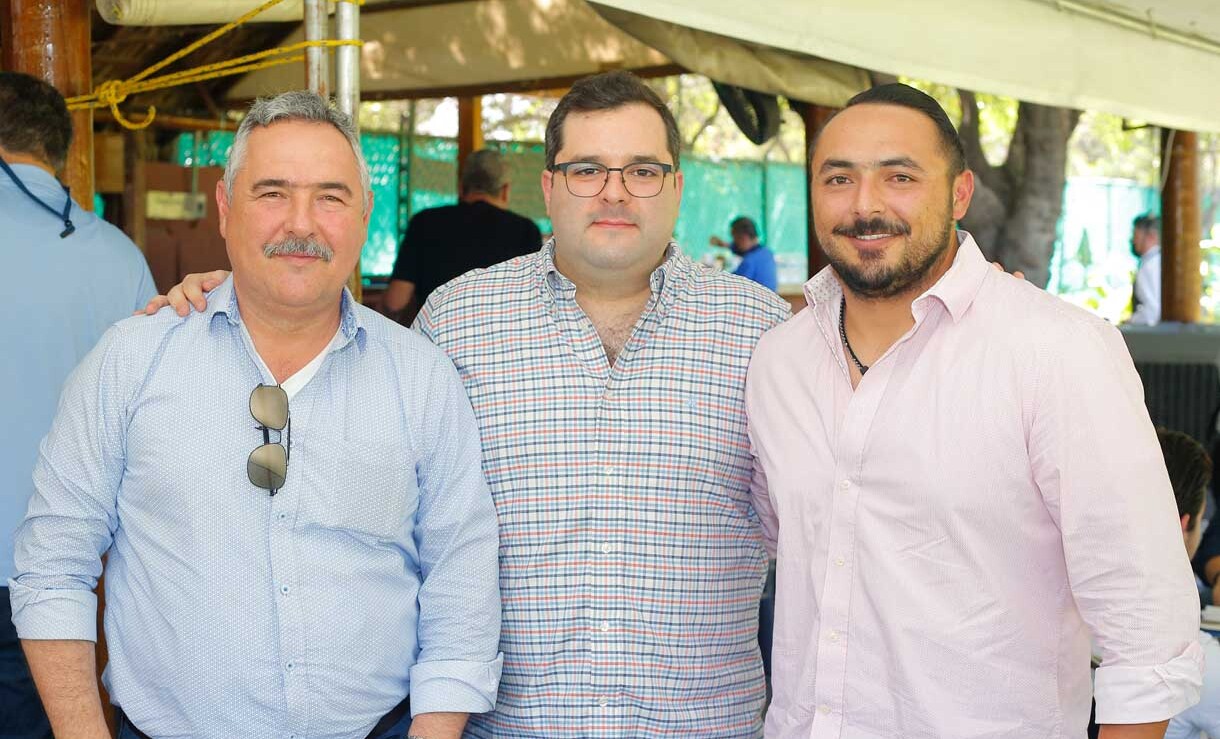 Ernesto Boardman, Jorge del Bosque y Ernesto Boardman