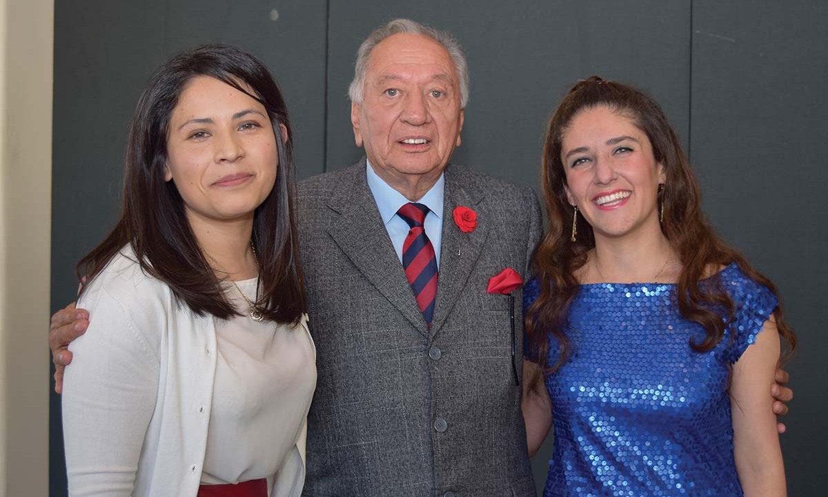 Ninelty Ruiz, Melito Austria y Joana Salomón