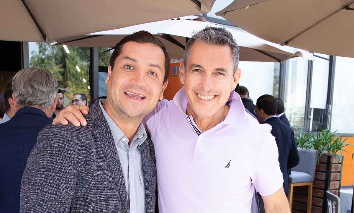 Pato Fernández y Alejandro Teyssier