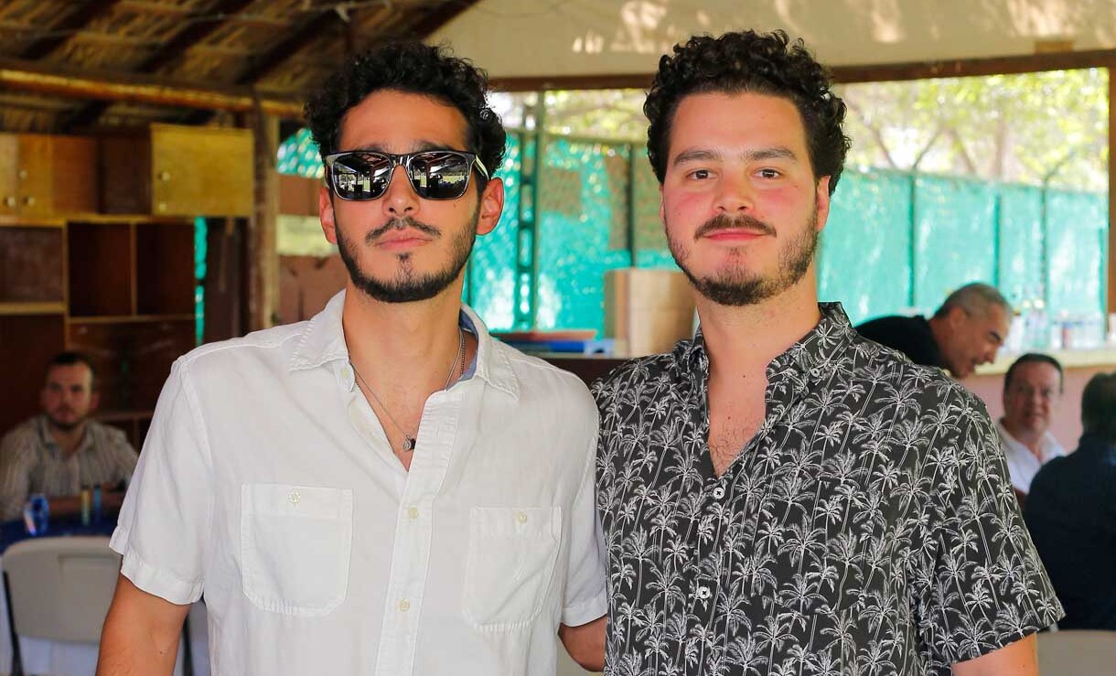 Hernán Botello y Óscar Elizondo