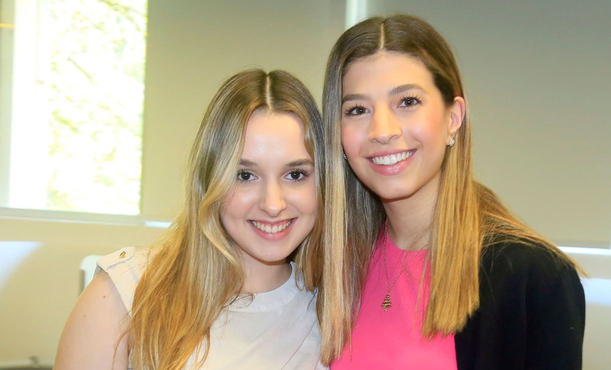 Ilse Sandoval y Valeria Ramos