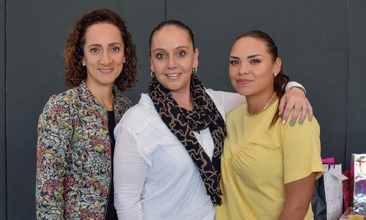 Verónica Valdespino, Marlene Rodríguez y Desiree Baeza