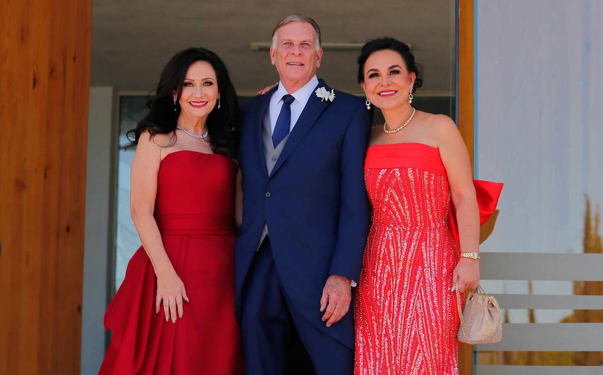 Adriana Fernández de Rubio, Felipe Rubio y Rocío González Calderón