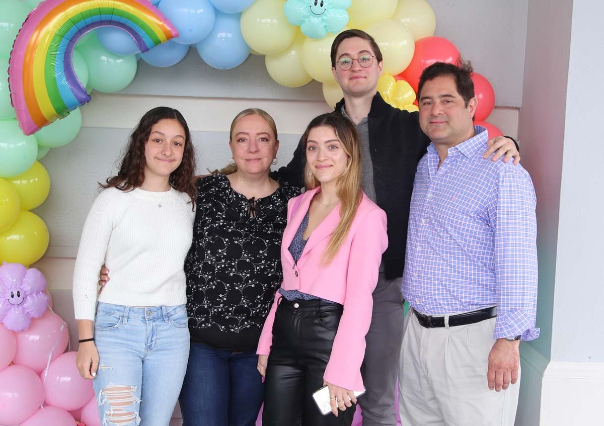 Ana Lucía Baltazar, Esther Cantú, Esther Baltazar, Adrián Baltazar y Adrián Baltazar  / Foto: Roberto Alvarado