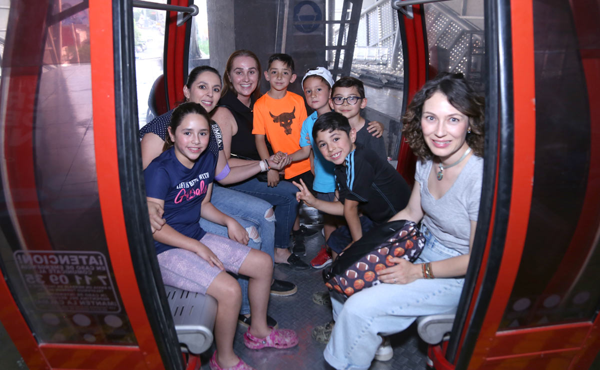 Bárbara, Tere, Maru, Arturo, Marcelo, Franco, Manuel y Mague