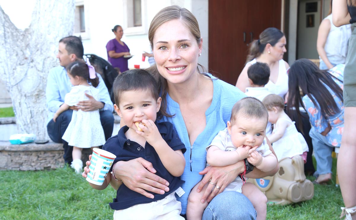 Caleb, Ingrid y Thiago