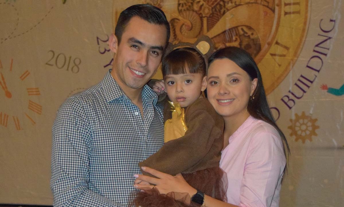 Donaldo González, Romina Gonzáles y Brenda Aguilar