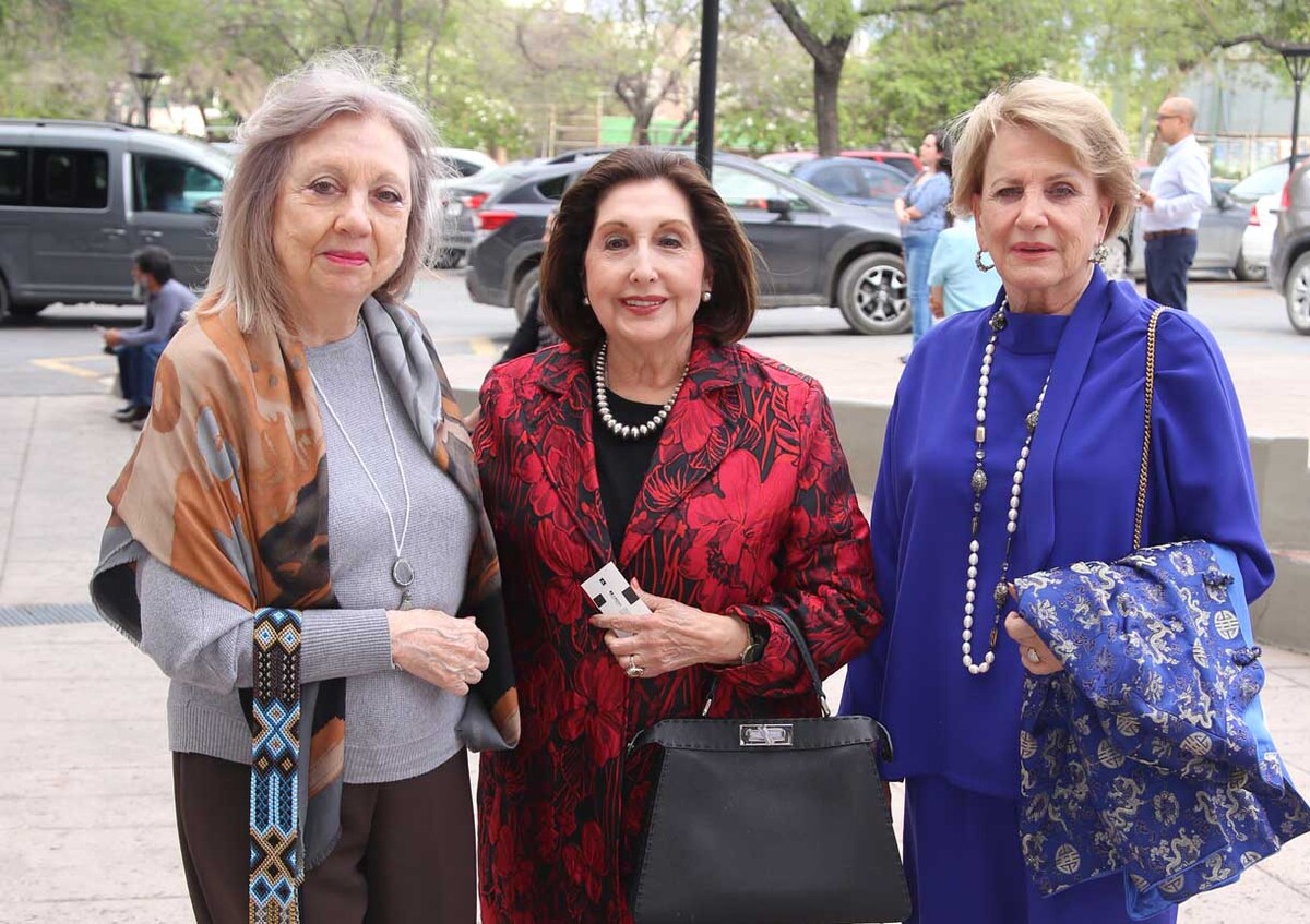 Enriqueta Belden de Domínguez, Magdalena Garza de Herrera y Teresa Blanq Cassaux