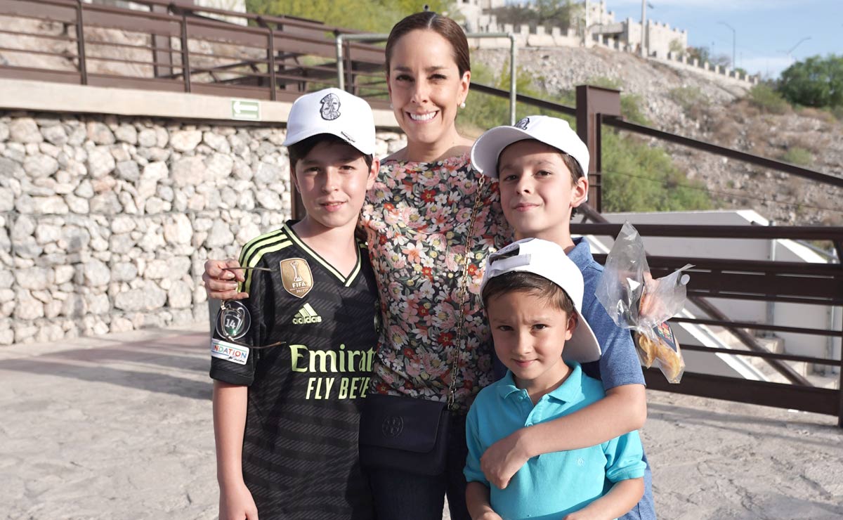 Federico, Paulina, Nicolás y Marcelo
