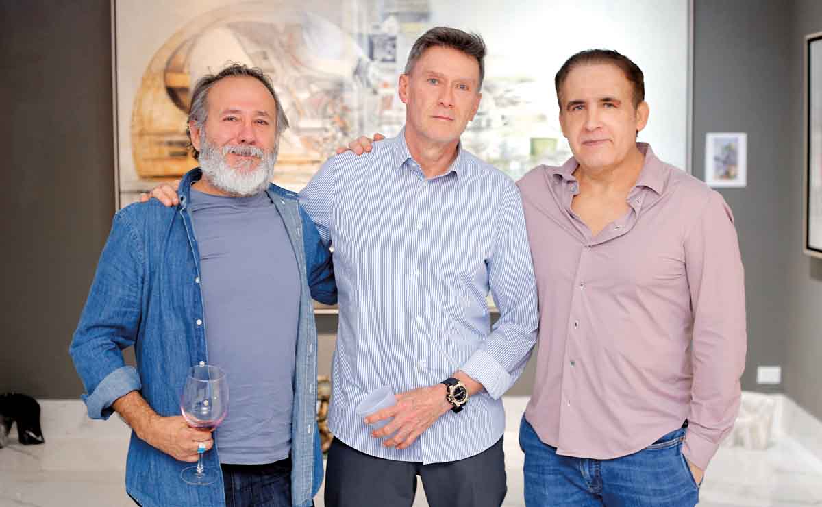 Genaro Hinojosa, Daniel Cornejo y Armando Flores / Fotos: Daniel Saldívar
