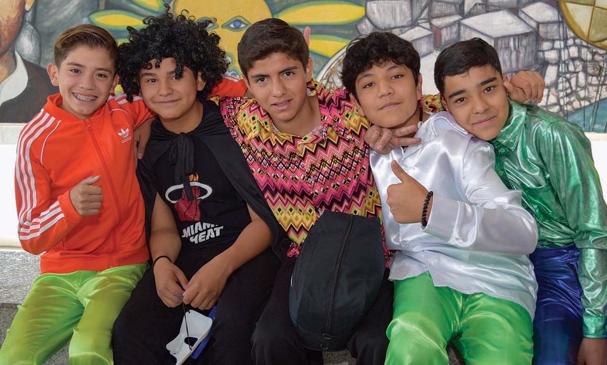 Iker Olivares, Gabriel Gómez, Santiago Gómez, Jorge Manuel Frías y Zander Galván