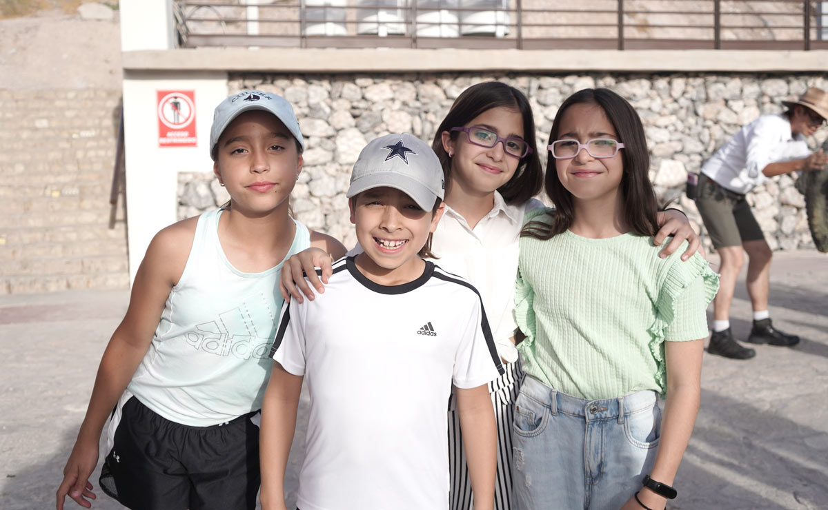 Ivanna, Rodrigo, Marian y Nuria