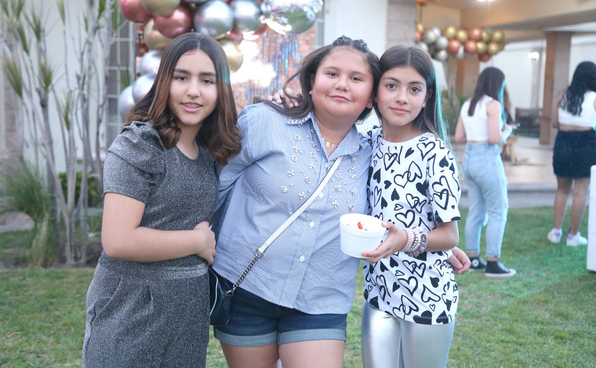 Leticia, Bárbara y Majo