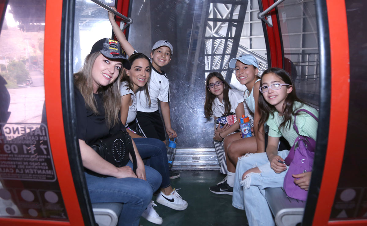 Maty, Ileana, Rodrigo, María, Ivanna y Nuria