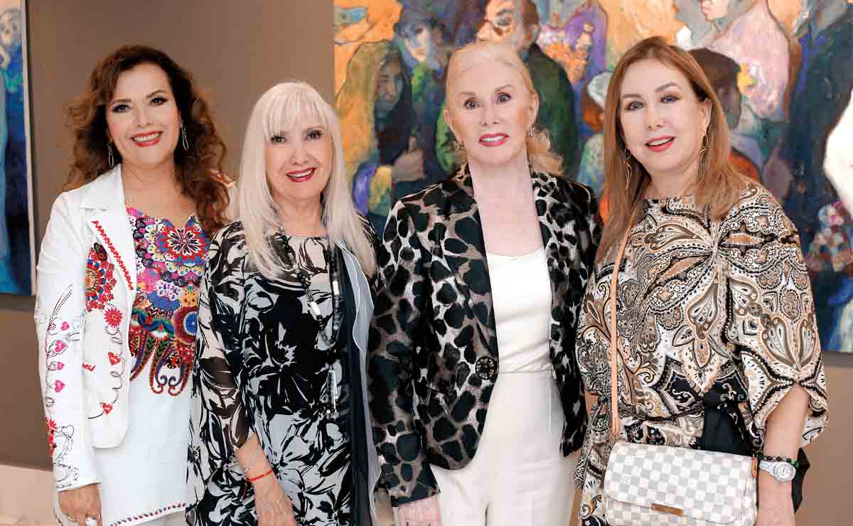 Mirthala Hauger, Georgina Calderón, Lucila Araico y Nancy Montemayor / Fotos: Daniel Saldívar