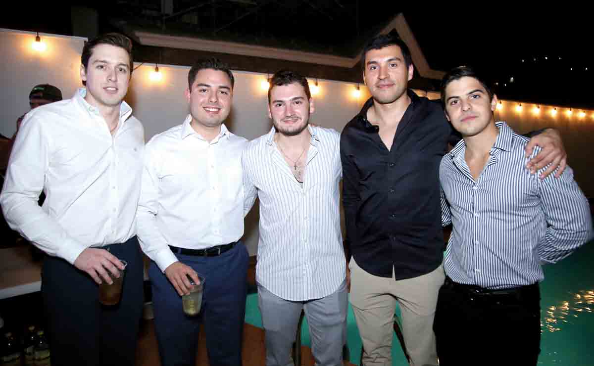 Paco Contreras, Carlos González, Eugenio Gutiérrez, Diego Saldaña y Ramón Santos / Fotos: Daniel Saldívar