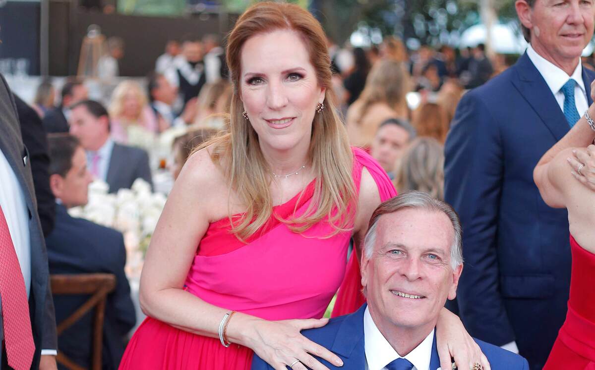 Sandra Cueva de Rubio y Felipe Rubio