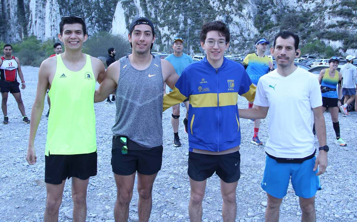 Simón Martínez, Jesús Rady, Patricio Nañez y Gregorio Pinedo