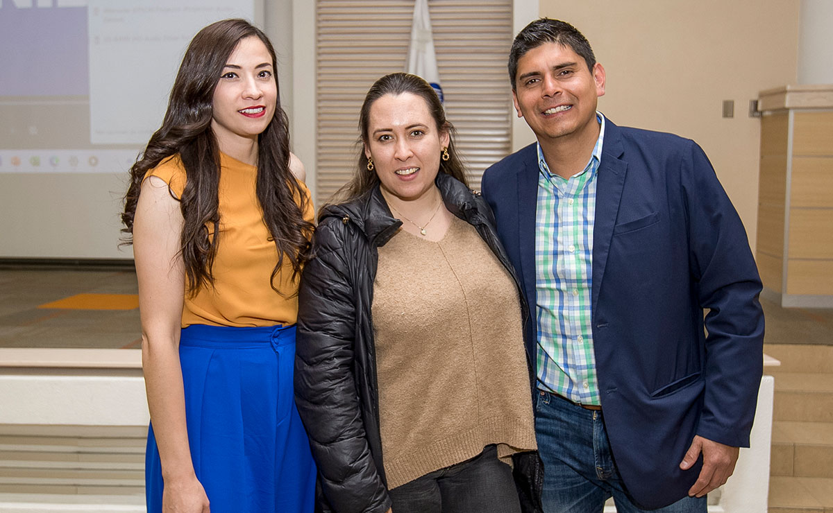 Jessica Aire, Paulina Ingelmo y Carlos Dotor