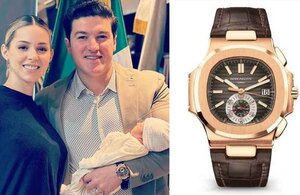 Un reloj Patek Philippe es el que usa el gobernador de Nuevo León, Samuel García. (Foto: El Financiero)