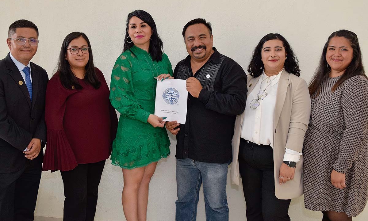Moisés Gonzáles, Martha Hernández, Jovana Godínez, Oscar Daniel Cruz, Rubí Ocadiz y Lourdes Benítez / Fotos: Eloy Martínez
