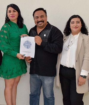 Moisés Gonzáles, Martha Hernández, Jovana Godínez, Oscar Daniel Cruz, Rubí Ocadiz y Lourdes Benítez / Fotos: Eloy Martínez