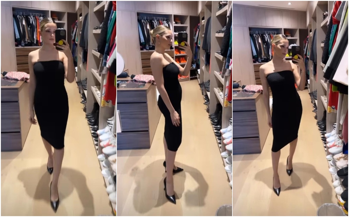 Mariana Rodríguez impacta con vestido strapless, ¡en una boda! (Foto: Instagram)