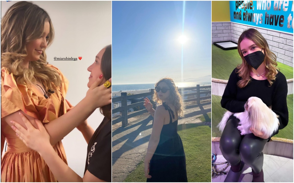 Mía Rubín reinventa el vestido nude y deja a todos boquiabiertos (Foto: Instagram)
