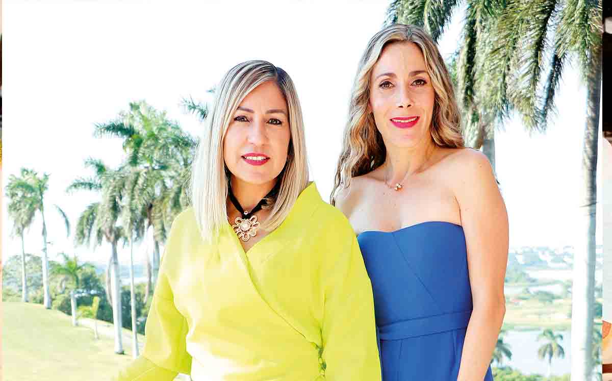 Sandra de Manzur y Lilian Atala / Foto: Dennis Hernández