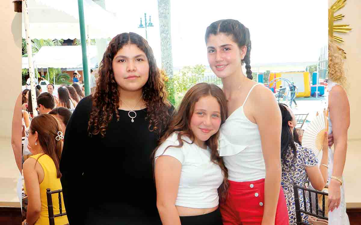 Ana Gaby Manzur, María José Benítez y Lilian Nader / Foto: Dennis Hernández