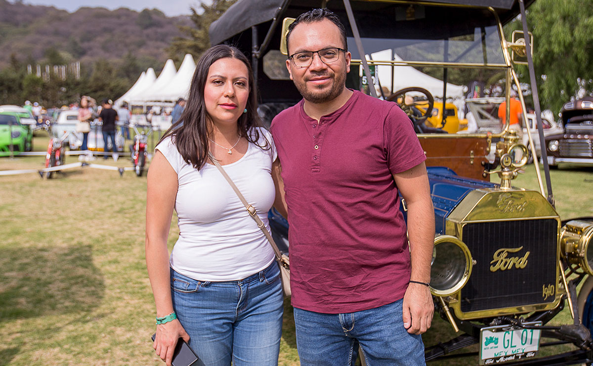 Maribel Velázquez y David Pacheco