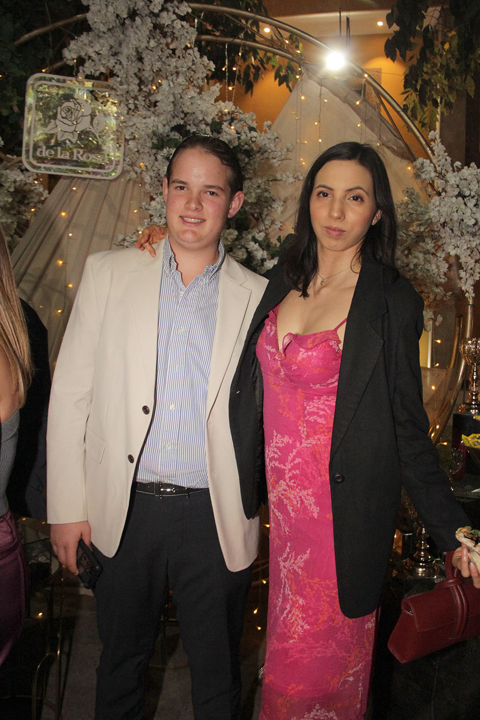 Mathias Bendjouia y Ana María León