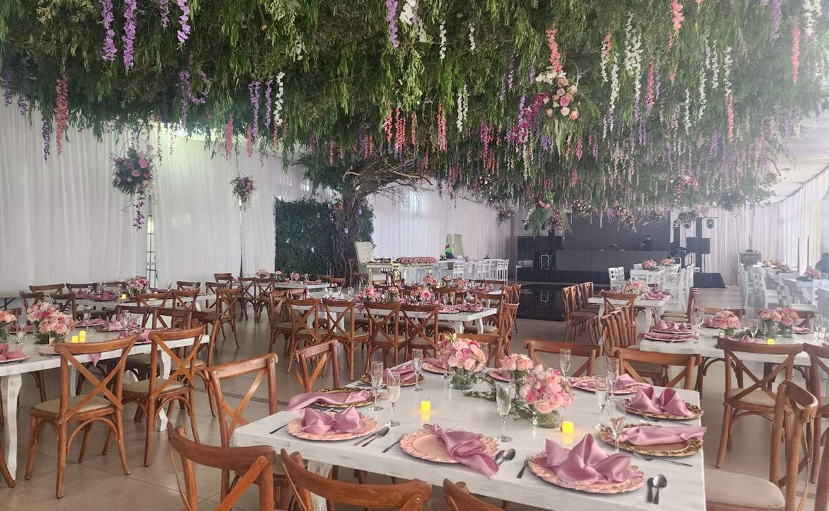 Sammy festejó sus XV en Salón Shanti