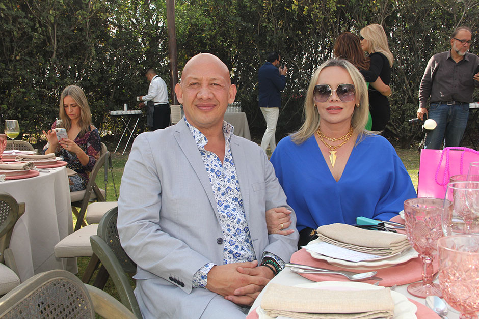 Samuel Reza e Ivonne Aranda.