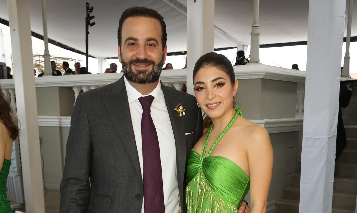 Mauricio Farah y Elisa Cruz