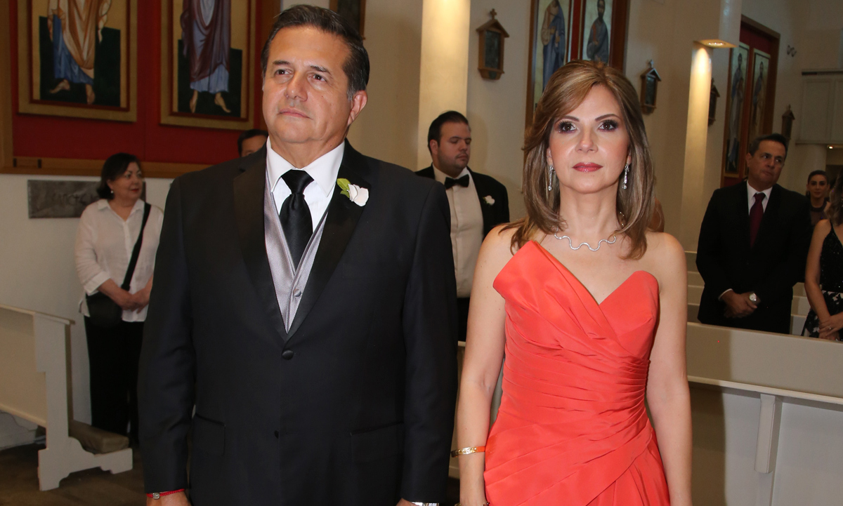 Nazario Assad y Gaby de Assad / Foto: Roberto Alvarado
