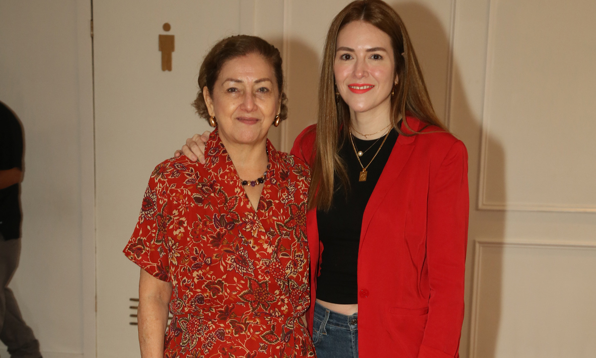 María Guadalupe de Espinoza y Gabriela Espinoza de Kuri / Foto: Roberto Alvarado