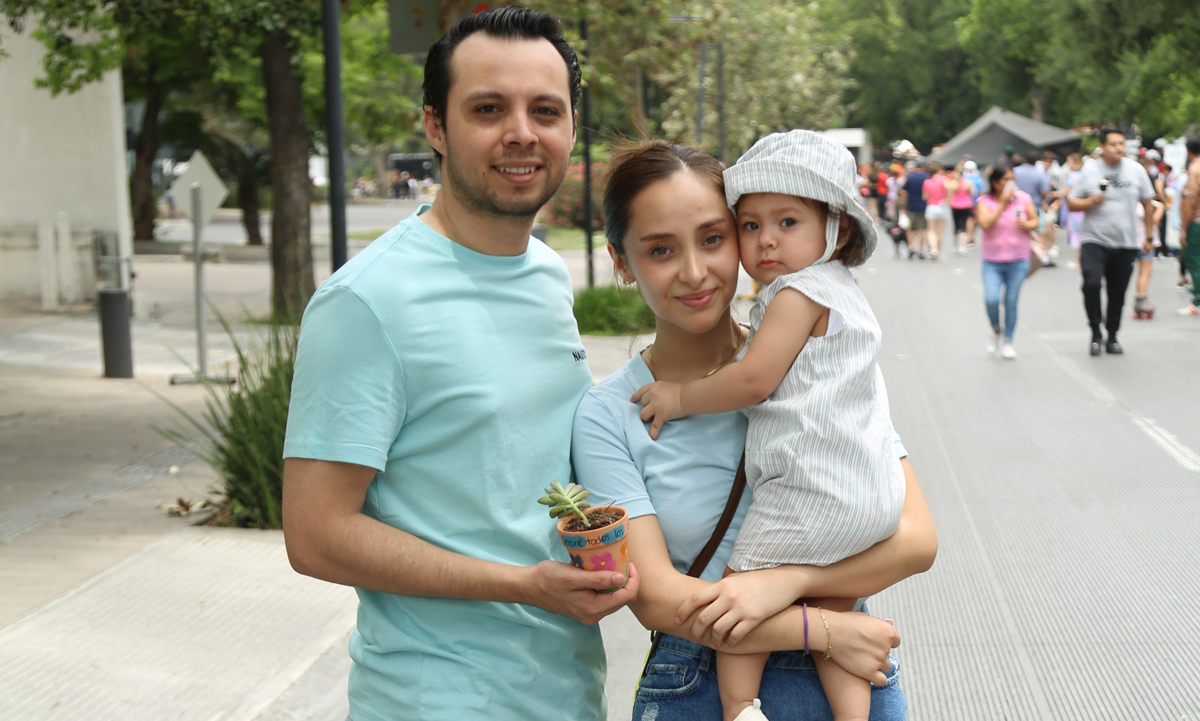 Iván Martínez, Karla Leal y Dafne Martínez / Foto: Roberto Alvarado