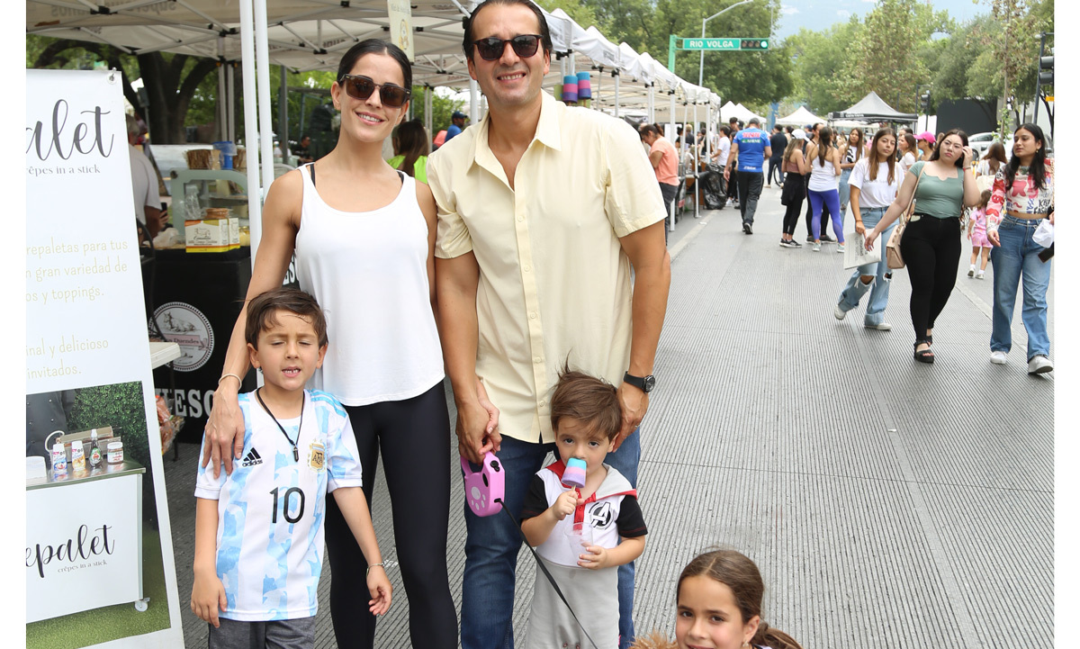 Jorge Guajardo, Ana Luisa Rodríguez, Jorge Guajardo, José Guajardo y Ana Luisa Guajardo / Foto: Roberto Alvarado