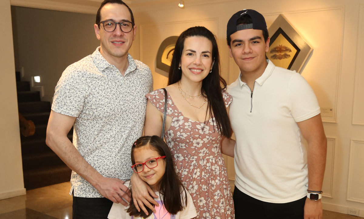Jorge Peña, Marian Peña, Lupita Espinoza y Sebastián Kuri / Foto: Roberto Alvarado