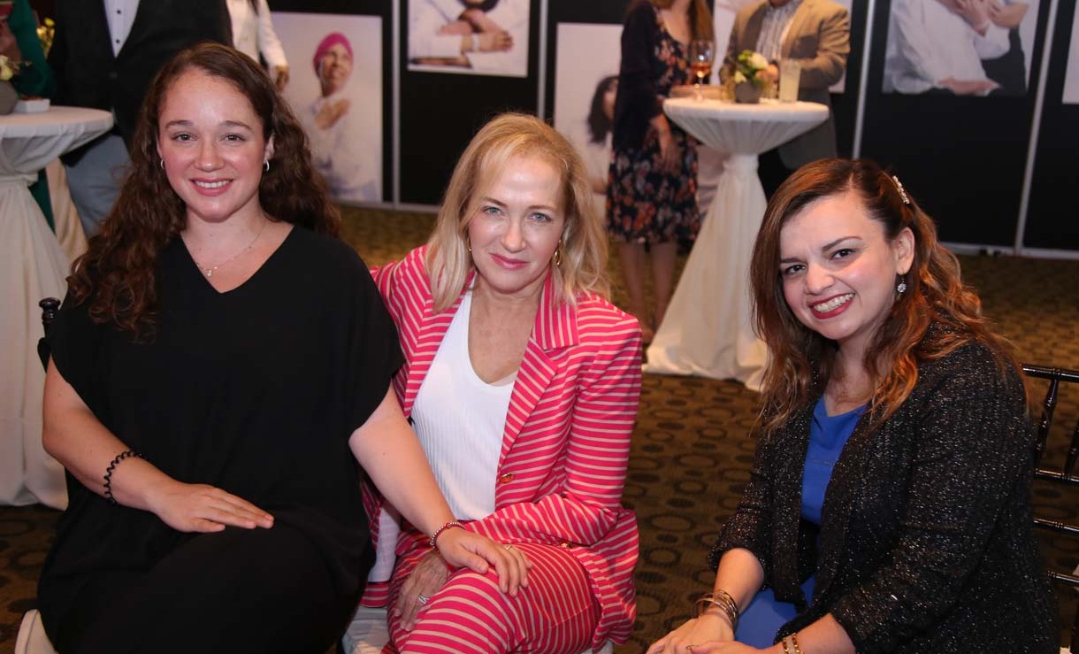 Estefanía Domene, Lily de Domene y Verónica Vázquez