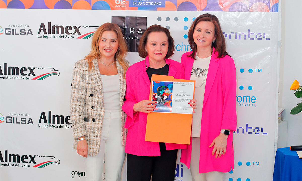 Cinthia Villarreal, Blanca Jiménez y Cordelia Elizondo / Foto: Daniel Saldívar