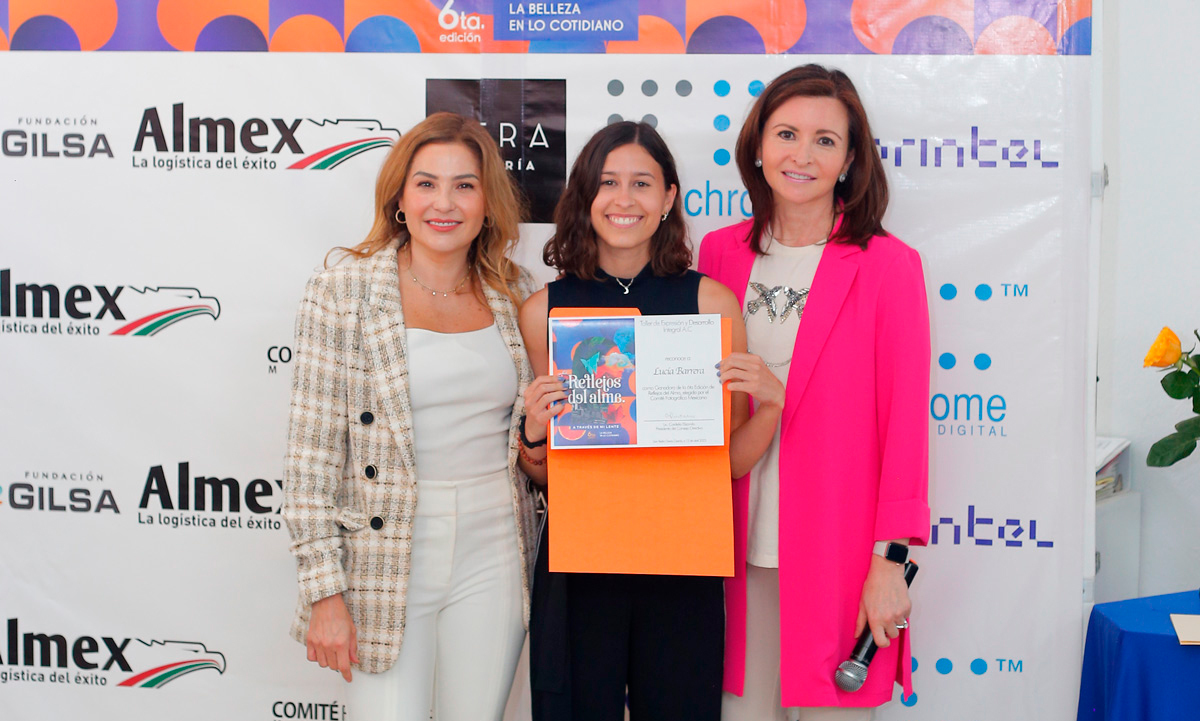 Cinthia Villarreal, Lucía Barrera y Cordelia Elizondo / Foto: Daniel Saldívar